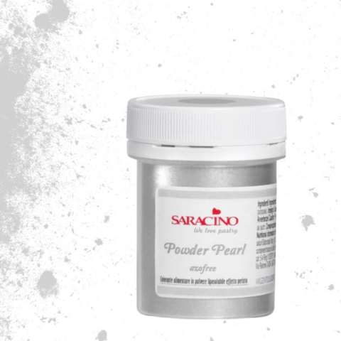 colore in polvere perlato Argento 5gr
