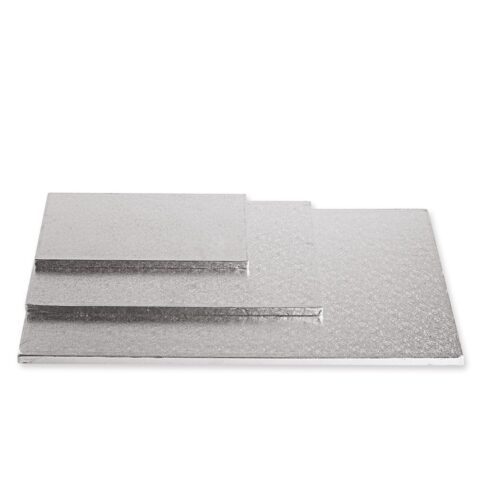 Cakeboard Silver- Sottotorta rigidi argento