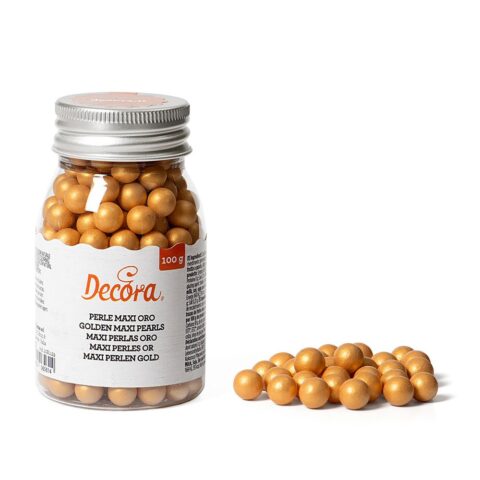 Maxi Perle di Zucchero Oro 100 gr