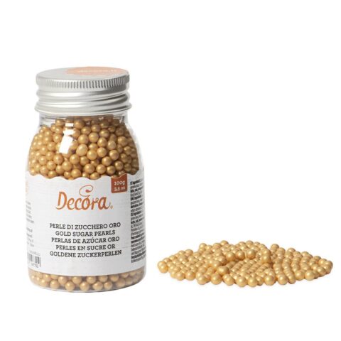 Perle di Zucchero Oro 100 gr