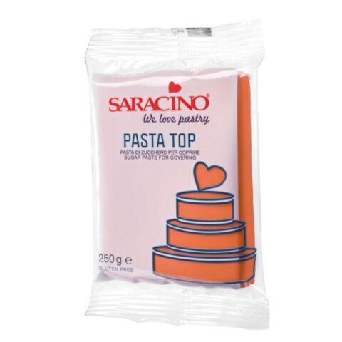 pasta di zucchero top 250gr Arancione