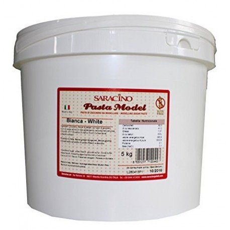 Pasta modellabile bianca Saracino 5Kg